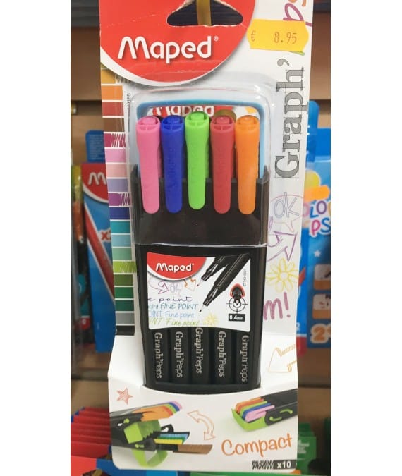 set rotuladores de colores MAPED